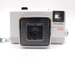 Minolta Pak 500 Film Camera Retro Vintage W/ Case alternative image