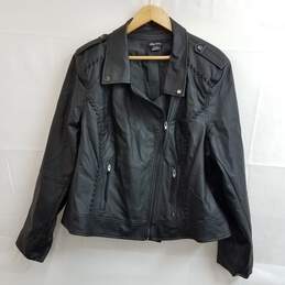 City Chic faux leather jacket women's XXL / 24 plus