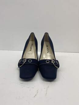 Prada Blue Heel Women 8