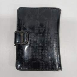 Michael Korr Monogram Pattern Black Wallet alternative image
