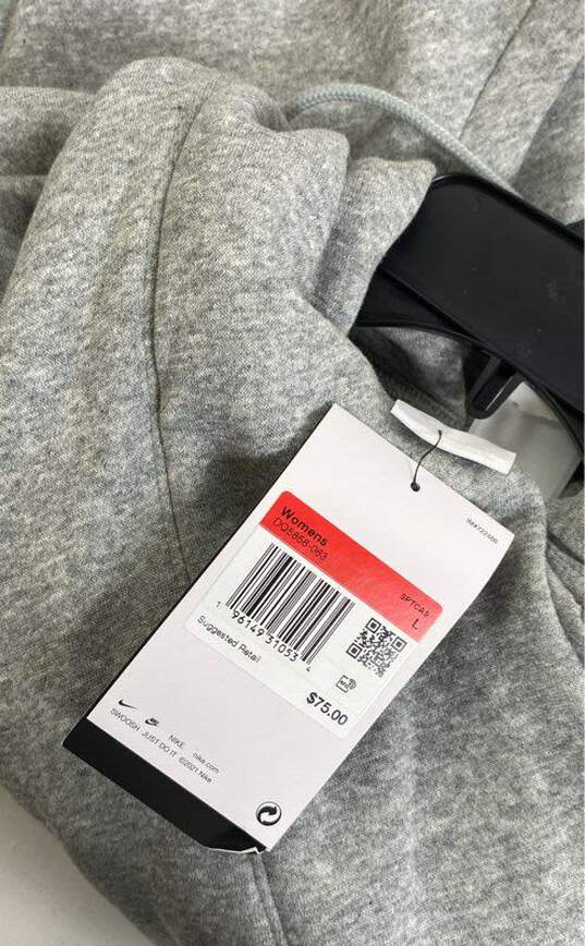 Nike Gray hoodie - Size Large image number 3