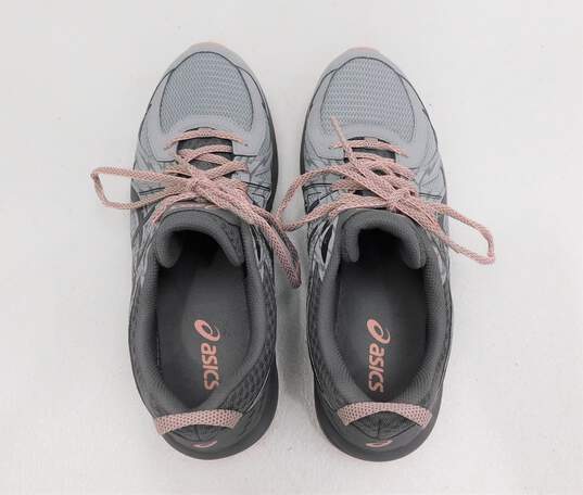 Asics Frequent Trail Gray Pink Women's Shoe Size 10 image number 2