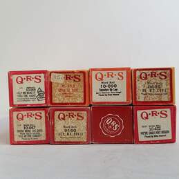 QRS Player Word Roll Piano Rolls Lot Of 8