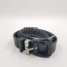 Gianni Versace Medusa Hardware Belt Sz. XS 30 Black/Silver