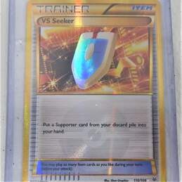 Pokémon TCG VS Seeker Gold Secret Rare XY Roaring Skies Card 110/108 alternative image