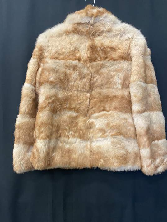 Bestine Vintage Brown Fur Coat - Size Large image number 2