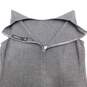 ST. JOHN Flint Grey Milano Knit Sleeveless Draped Sheath Dress Size 10 with COA NWT image number 8
