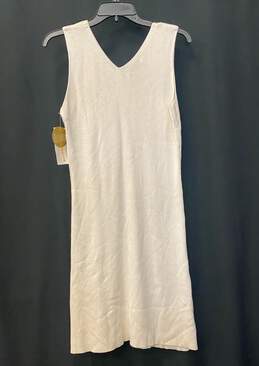 Liz Claiborne White Casual Dress - Size Medium alternative image