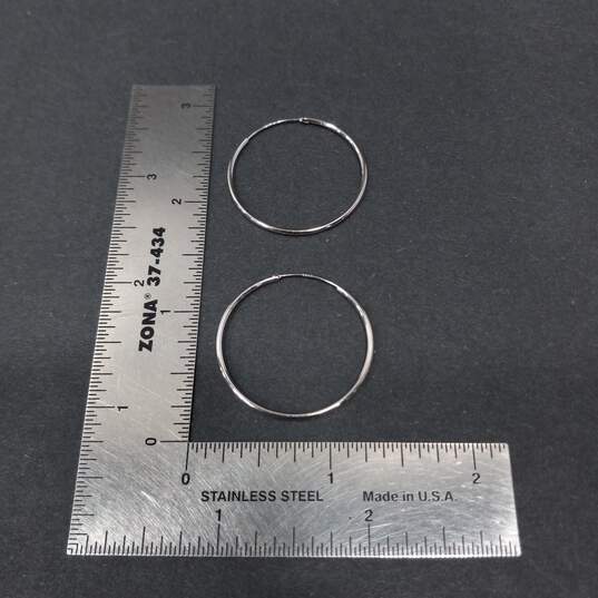 Bundle of 3 Sterling Silver Earrings image number 5