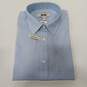 Joseph Abboud Men's Blue Button Up Egyptian Cotton Shirt Size 17-32/33 image number 1
