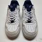 WOMEN'S NIKE ID AIR FORCE 1 LOW WHT/NAVY SIZE 10 image number 3