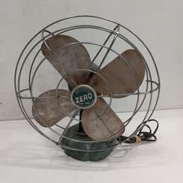 Vintage Green McGraw Electric Co. Zero Fan Model 1265R