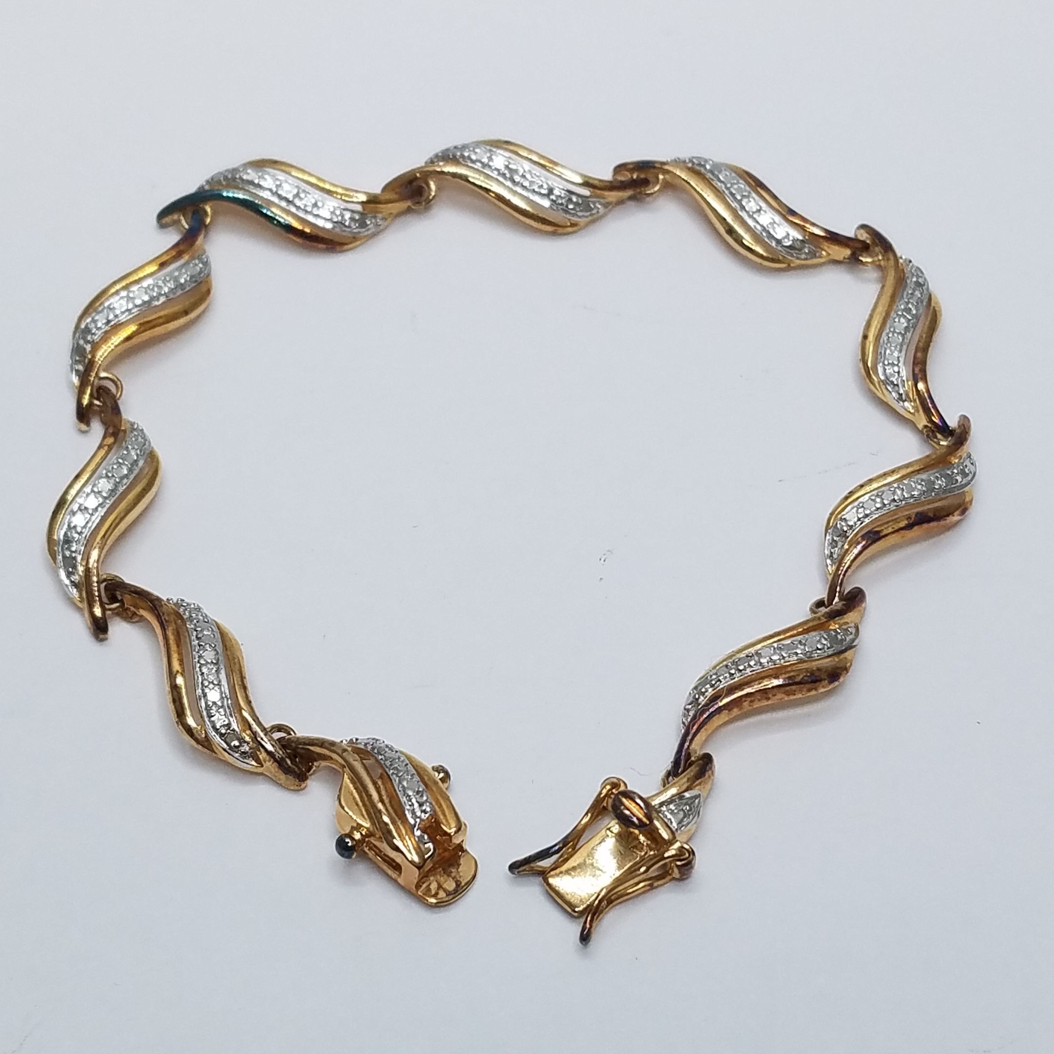 Italian Andiamo 14kt Yellow Gold Over Resin Heart Charm Multi-Bangle  Bracelet | Ross-Simon… | Bangle bracelets with charms, Bangle bracelets,  Fine jewelry bracelets