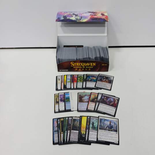 3 Boxes of lbs of Magic The Gathering Trading Cards (2 Zendikar Rising & 1- Strixhaven School Of Mages) image number 3
