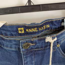 Anne Klein Women Straight Blue Jeans Sz 8 NWT alternative image