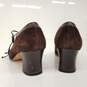 Salvatore Ferragamo Brown Suede Pointed Loafer Pumps Women's Size 6 image number 4