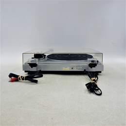 VNTG Toshiba Model SR-B2L Belt Drive Automatic Turntable w/ Cables (Parts and Repair) alternative image
