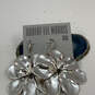 Designer Robert Lee Silver-Tone Morris Soho Floral Drop Earrings image number 2