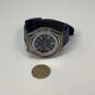 Designer Swatch Silver-Tone Blue Adjustable Strap Analog Wristwatch image number 1