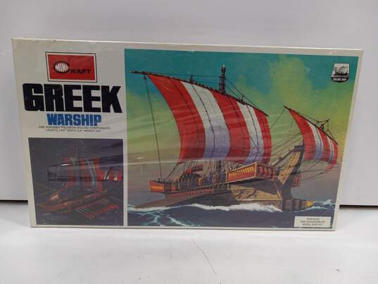Mini craft Greek Warship Model image number 1