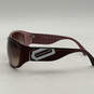 Womens Madeline S498 Red Butterfly Full Frame Sunglasses With Case image number 6