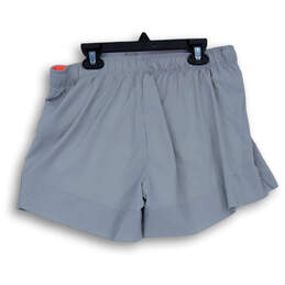 Womens Gray Dri-Fit Elastic Waist Pull-On Athletic Shorts Size Large alternative image