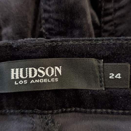 Hudson Women Black Jeans Sz 24 NWT image number 3