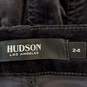 Hudson Women Black Jeans Sz 24 NWT image number 3