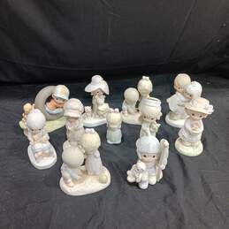 Bundle of 5 Assorted Precious Moments Figurine Collection