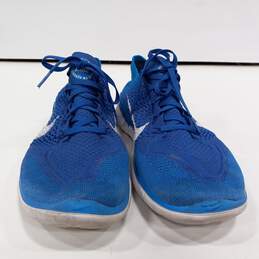Nike Men's Blue Mesh Free RN Flyknit Shoes 942838-401 Size 11.5 alternative image