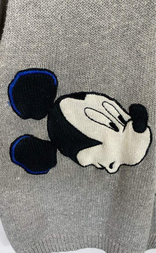Mickey Unlimited Gray Vintage Sweater - Size Large image number 5