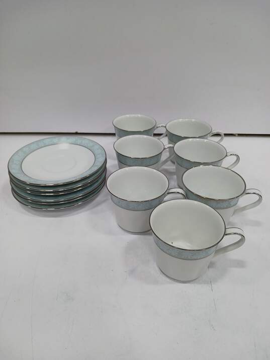 Set of Noritake Lamita Cups & Saucers image number 6