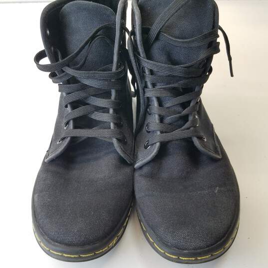 Dr. Martens Shoreditch Black High Top Sneakers Women's Size 6 image number 3
