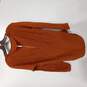 Women's Rust Long Sleeve Sweater Size S image number 1