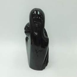 Vintage Haeger Lovers Embrace Black Art Deco Ceramic Statue alternative image