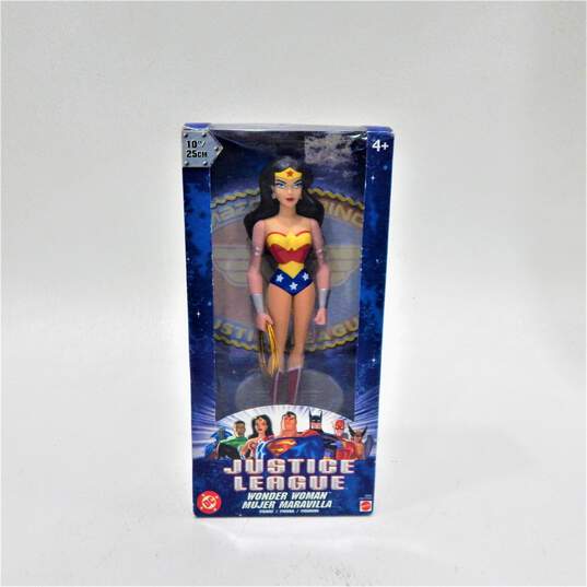 New Open Box 2003 Mattel DC Justice League Wonder Woman 10in. Action Figure image number 1