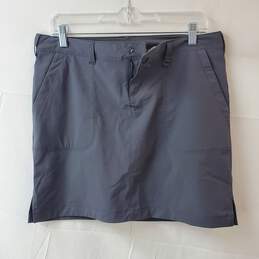 REI Womens Size 8 Gray Activewear Nylon Skirt