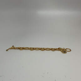 Designer Juicy Couture Gold-Tone Toggle Clasp Linked Chain Bracelet w/ Box alternative image