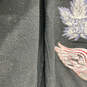 Mens Black Orange Hooded Long Sleeve Pockets Full Zip NHL Jacket Size Small image number 5