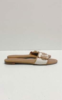 Tommy Hilfiger Twindie White Slip-On Sandals Women 6.5