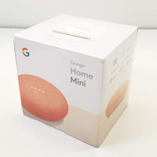 Google Home Mini Smart Assistant - Coral image number 1