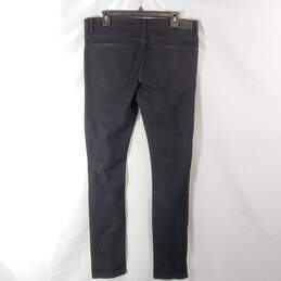 GTFO Los Angeles Men Black Graphic Distressed Skinny Jeans NWT sz 34 alternative image