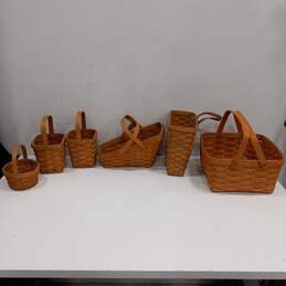 Set Of 6 Longaberger Baskets alternative image