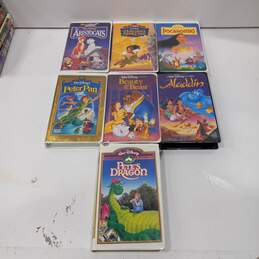 Bundle of 7 Assorted Disney Classic/Masterpiece Collection VHS Tapes