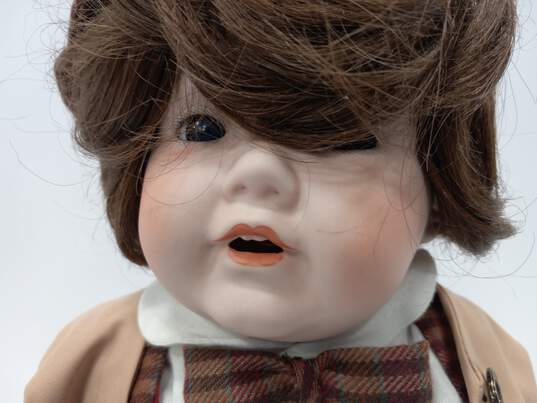 Vintage Victorian Boy Porcelain Doll image number 5