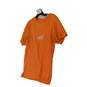 Mens Orange Short Sleeve Crew Neck Pullover T-Shirt Size Medium image number 3