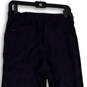 Womens Blue Elastic Waist Drawstring Slash Pocket Jogger Pants Size 6 image number 4