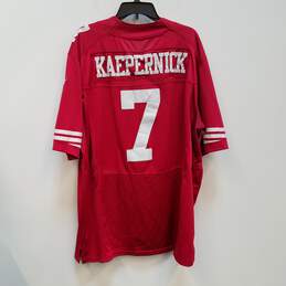 Mens Red San Francisco 49ers Colin Kaepernick #7 Football NFL Jersey Sz 52 alternative image
