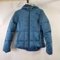 The North Face Women Blue Puffer Jacket S image number 1