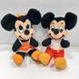 Vintage Walt Disney Mickey and Minnie Mouse Plush Dolls image number 1